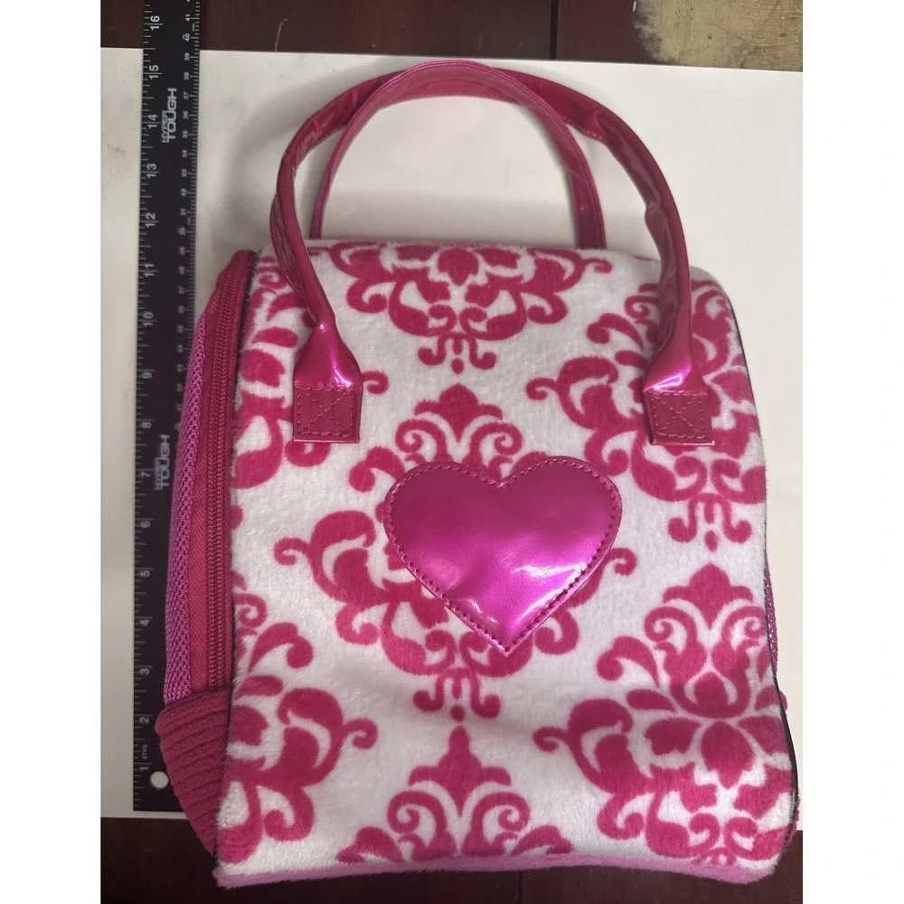 NWOT PUCCI PUPS Pet Dog Cat Carrier Bag Purse Pink Fur Animal